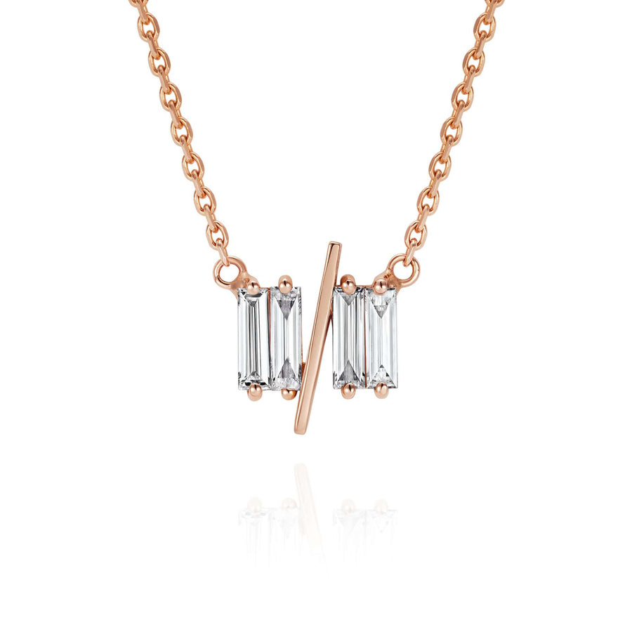 11/11 Necklace | Rose Gold